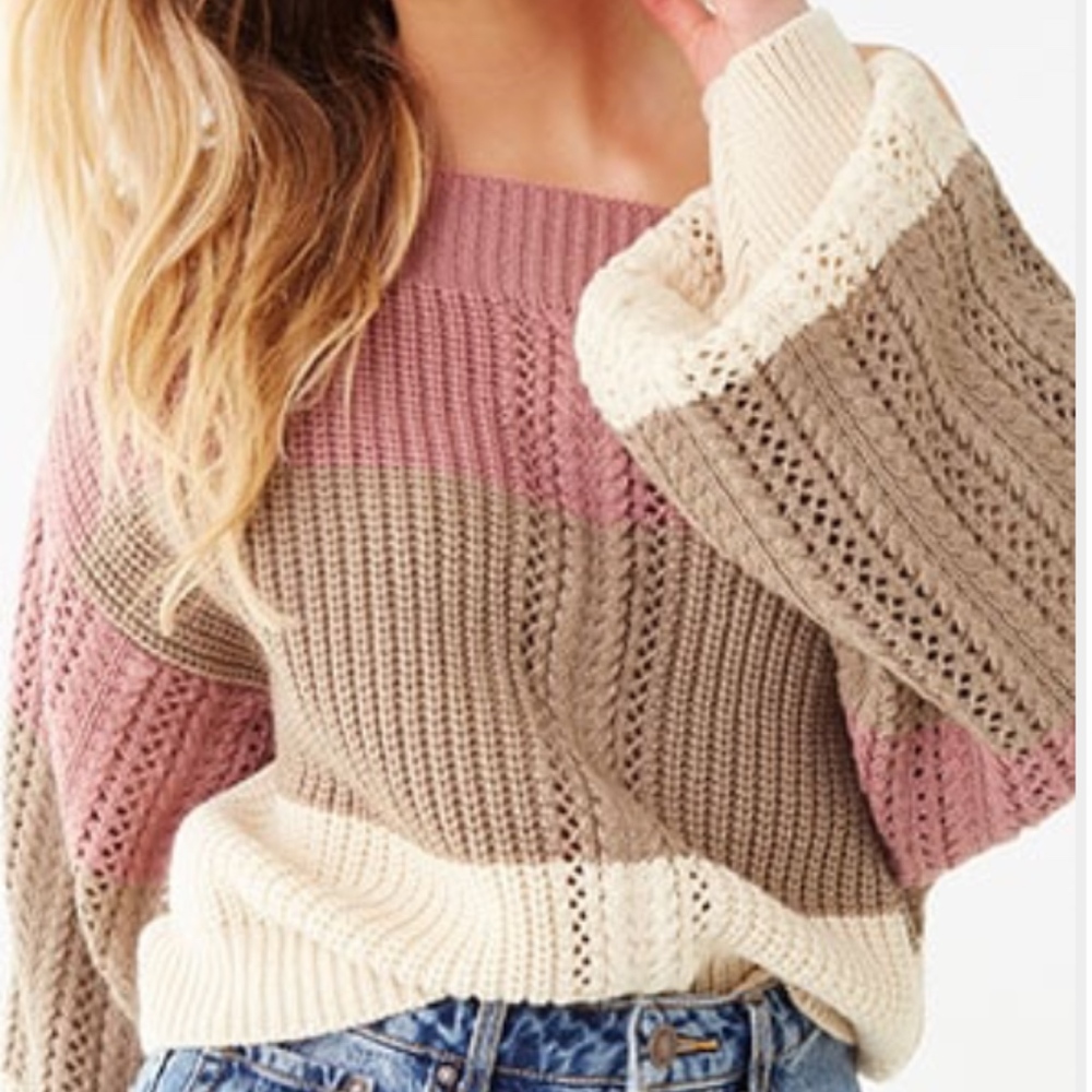 Off the shoulder Sweater